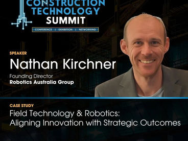 I'm speaking at Future of Construction Technology (FCON-Tech) Summit 2025