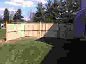 Wood Fence and Gate Arbor for Yard-privacy installation in harrisburg, carlisle, mechanicsburg, dillsburg, york, camp hill, enola PA