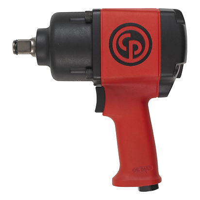 Llave de impacto de alta potencia con retenedor de anillo, 3/4 pulgadas