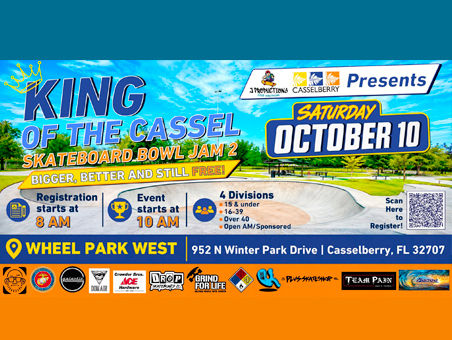 Casselberry's King of The Cassel Skateboard Bowl Jam 2