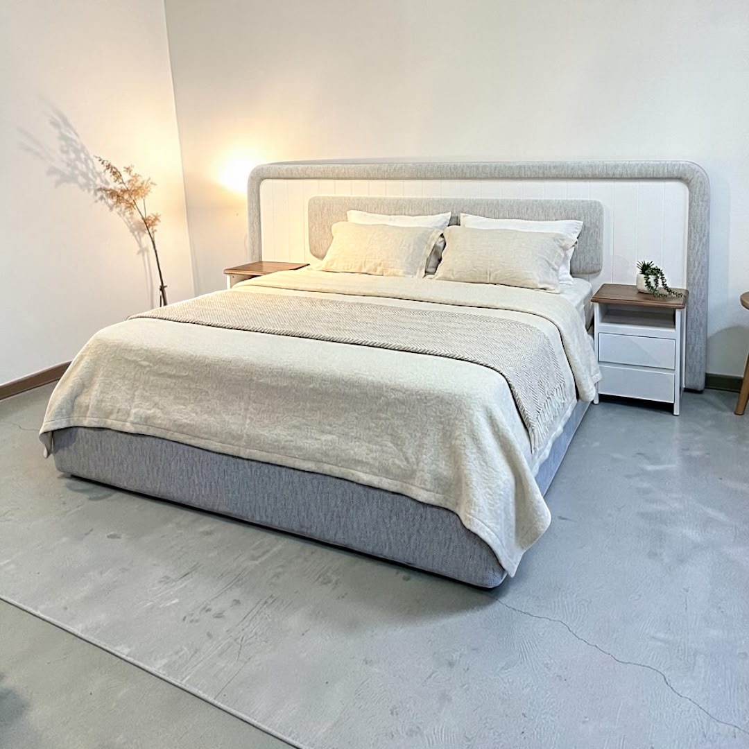 سرير — Eleve Bed — خامة قاعدة السرير: خشب صنوبر مصمت بسمك 5cm — خامة ظهر السرير: خشب كونتر طبيعي + زان مصمت — 3