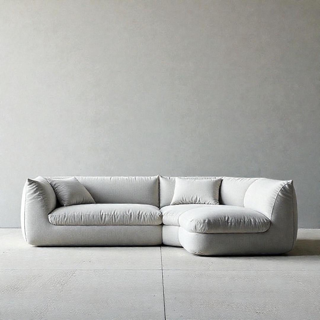 كنبة — Cloud Sofa — الخامة: خشب زان مصمت — الهيكل: زان مصمت