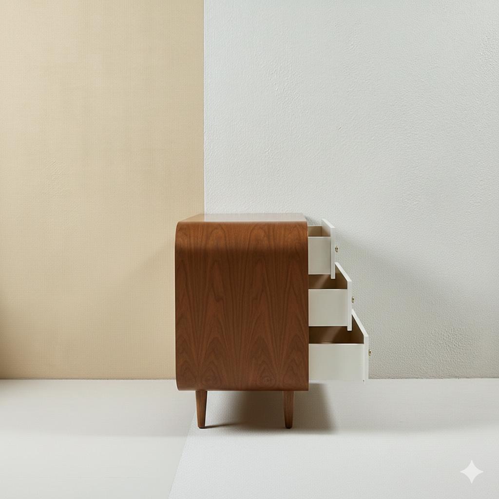 Lucent dresser — Dresser units — Material: Natural Blockboard — Veneer: Oak — 4