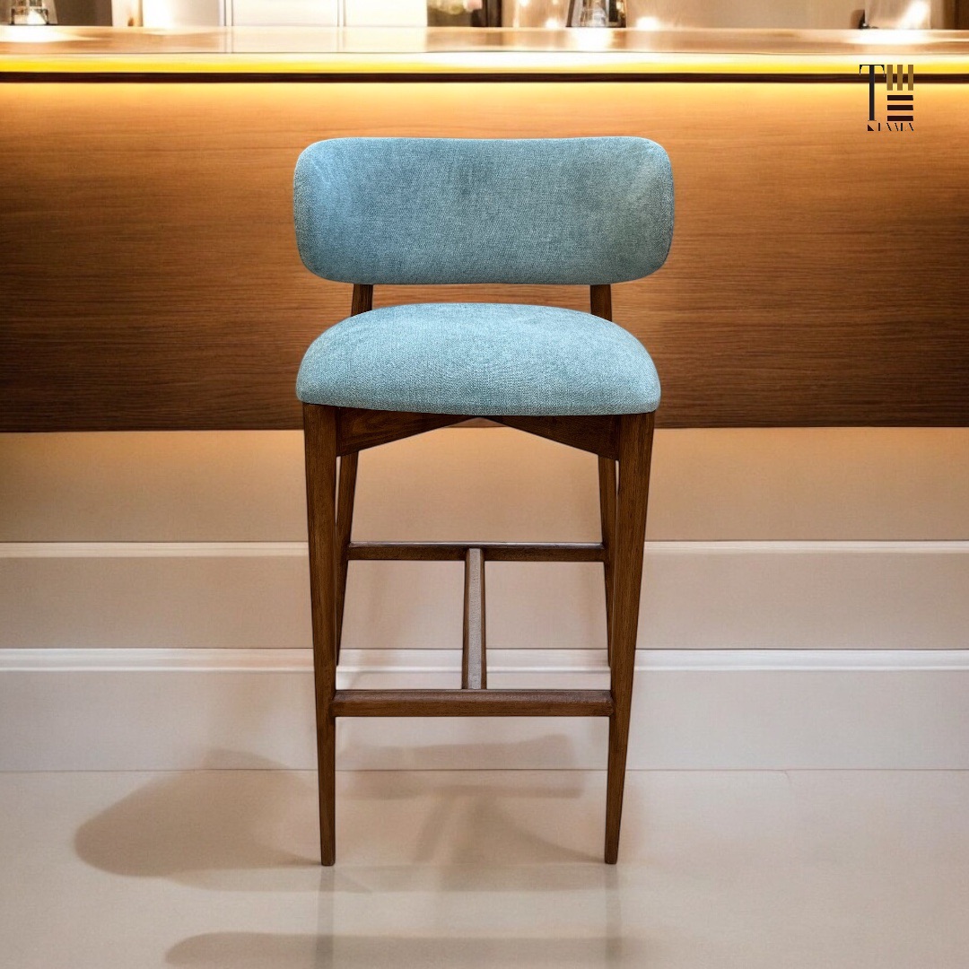 Nordic bar stool — Bar chairs — Material: Massive Romanian Beech grade AB high — 2