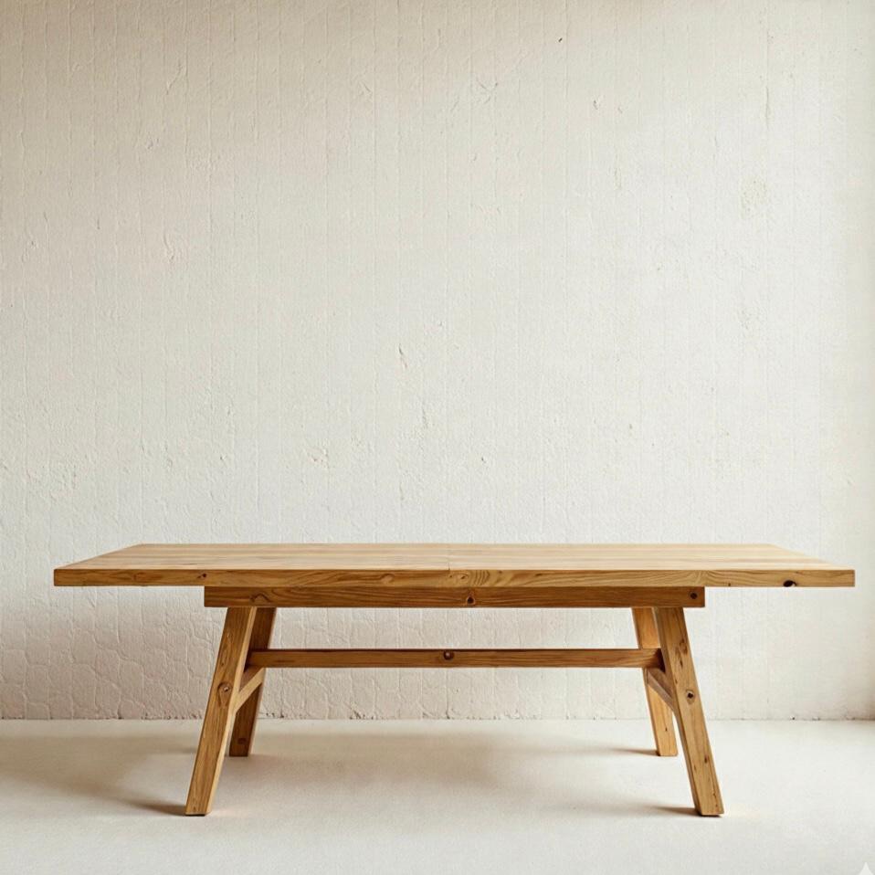 طاولة سفرة — Pale Pine