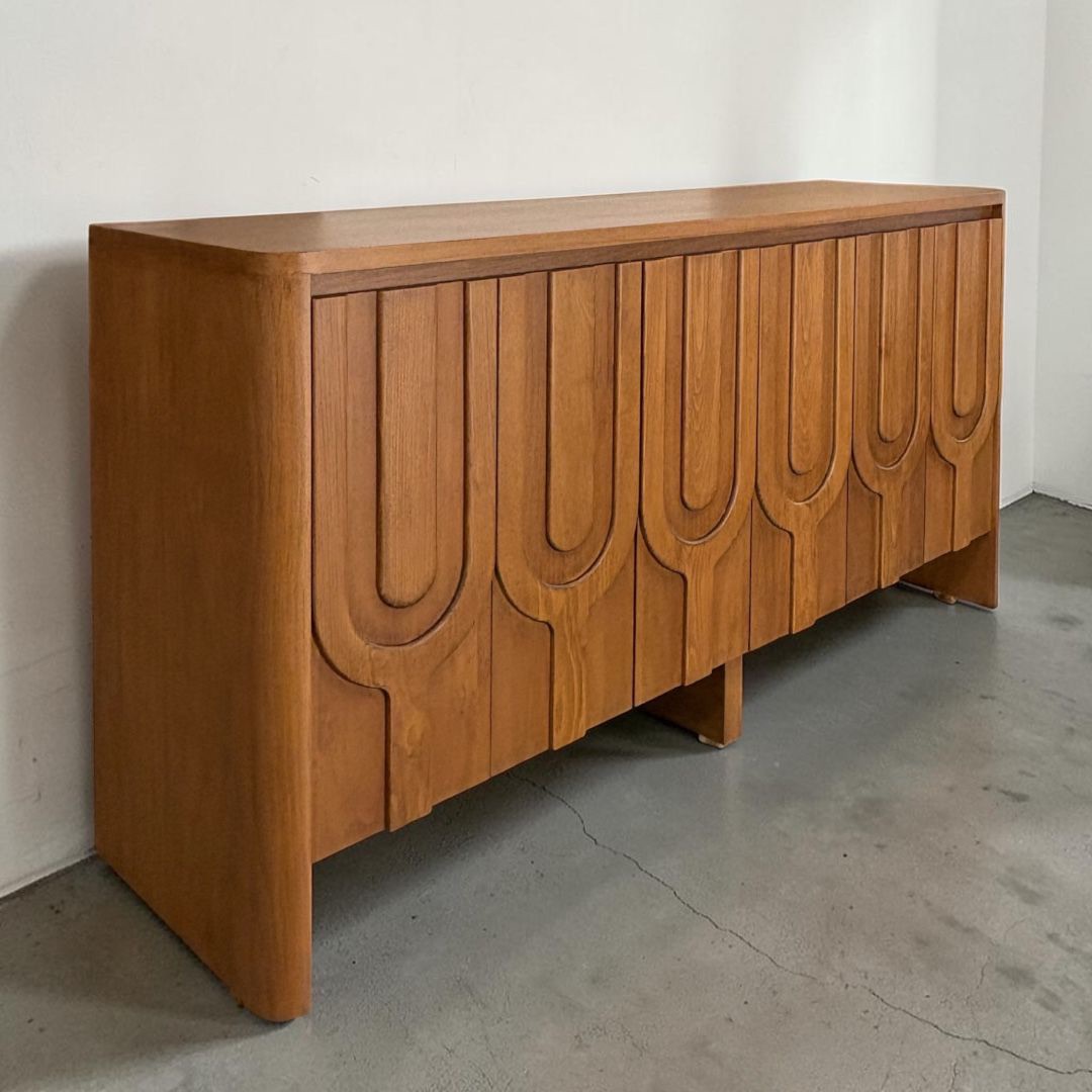 Tulipan sideboard — Dining sideboards — Material: Massive Beech wood +Natural Blockboard — Veneer: Natural Beech — 2