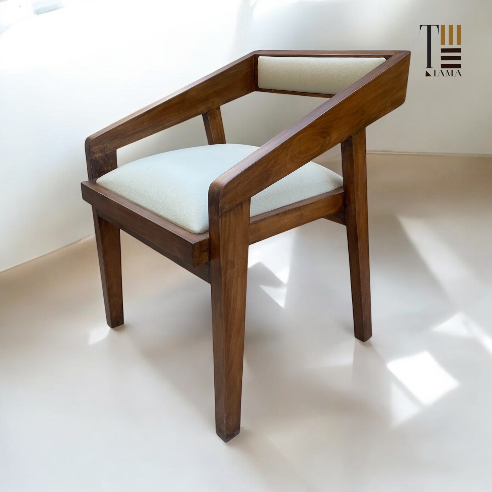 كرسي سفرة — Norhaven dining chair — الخامة: زان روماني مصمت grade AB high