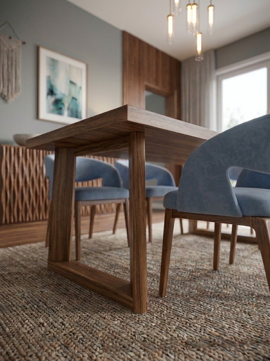 طاولة سفرة — Scandi table — 2