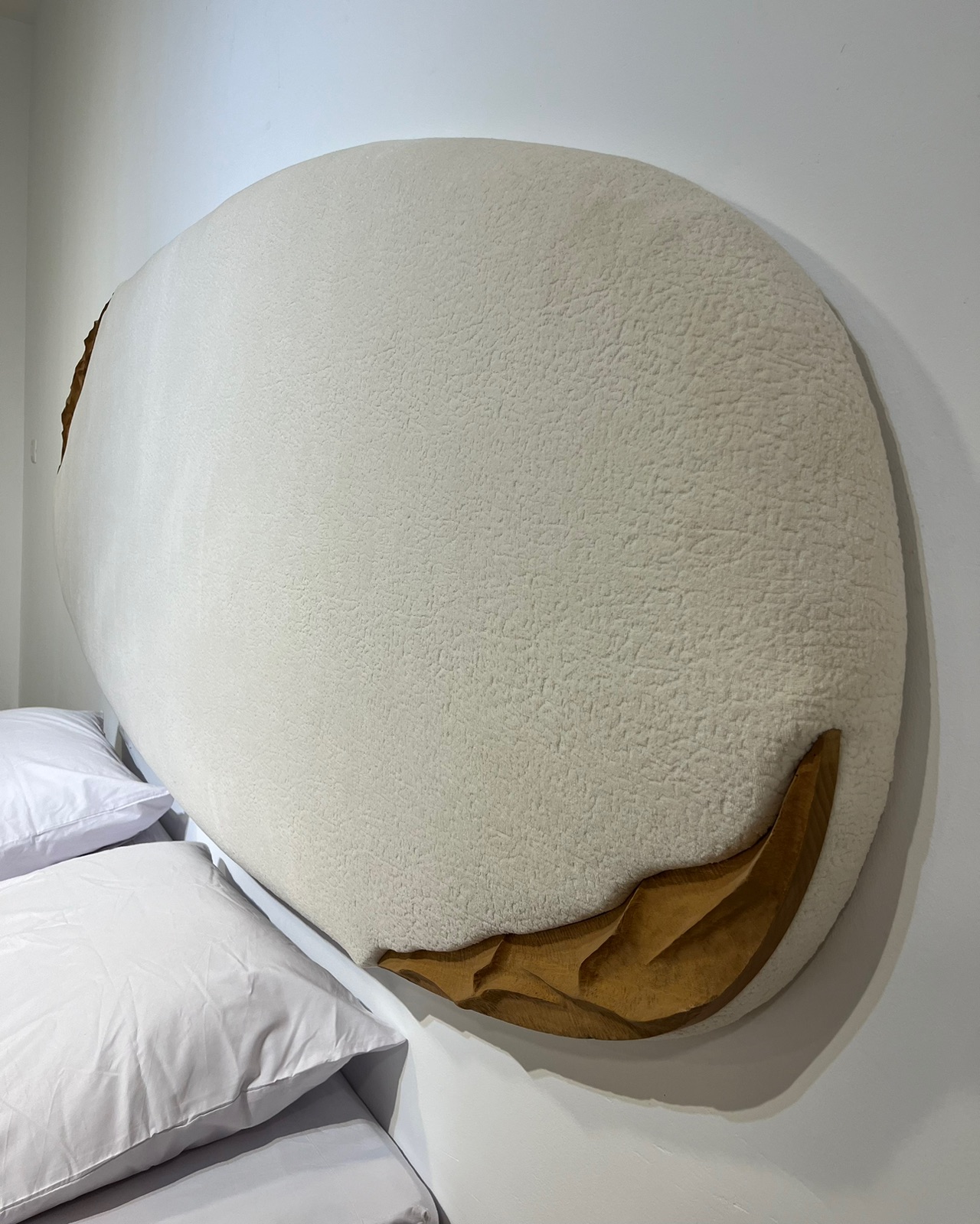 Blassimo — Beds — Bed platform: Massive Pine wood 5cm thickness + Massive hand carved Beech "Oyma" — Headboard: Natural blockboard + Massive Beech — 4