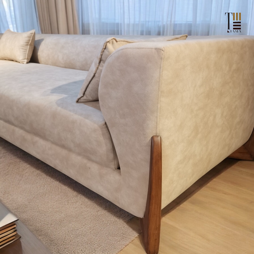 كنبة — Vesper Sofa — الخامة: خشب زان مصمت — الهيكل: خشب زان مصمت — 2