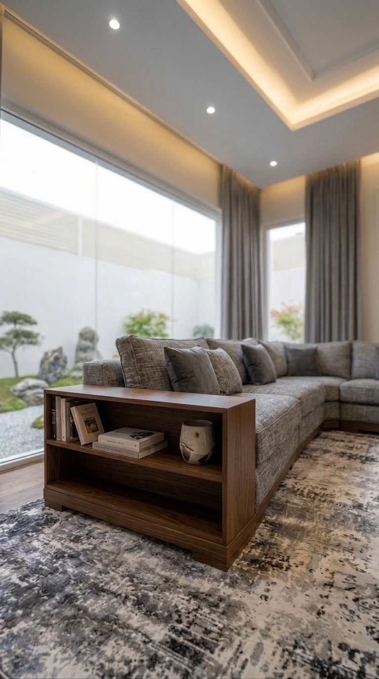 كنبة — Terra Sofa — الخامة: خشب زان مصمت — الهيكل: خشب زان مصمت