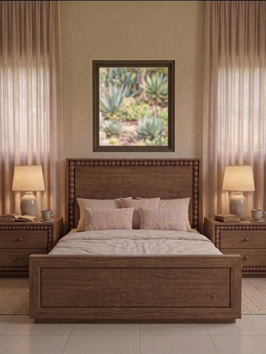 سرير — Bable Bed — خامة قاعدة السرير: خشب زان مصمت — خامة ظهر السرير: خشب كونتر طبيعي + زان مصمت "نحت يدوي Oyma" — 3
