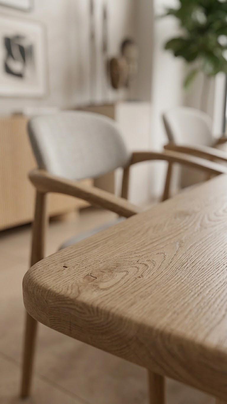 Massive Oak table 6 seats — Dining Tables — 3