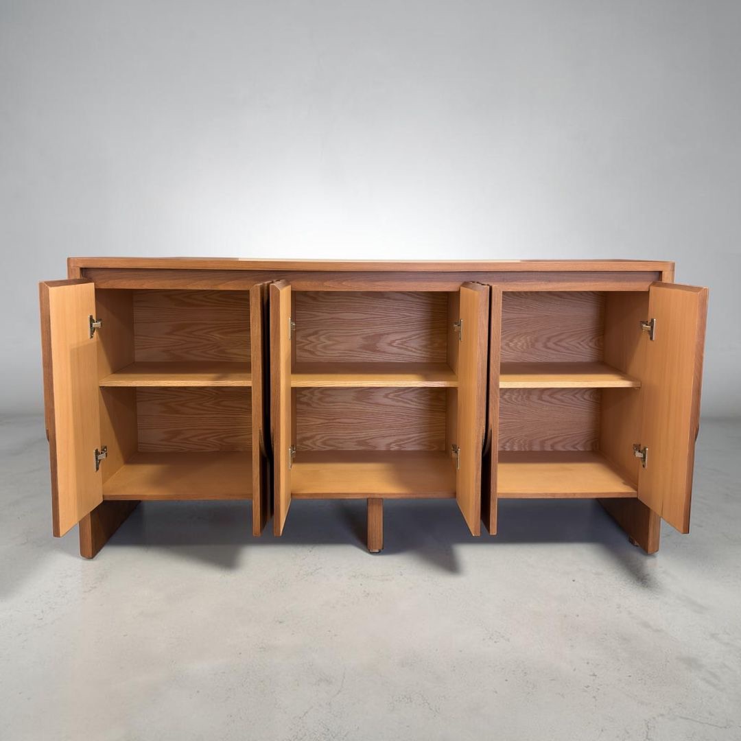 Tulipan sideboard — Dining sideboards — Material: Massive Beech wood +Natural Blockboard — Veneer: Natural Beech — 4