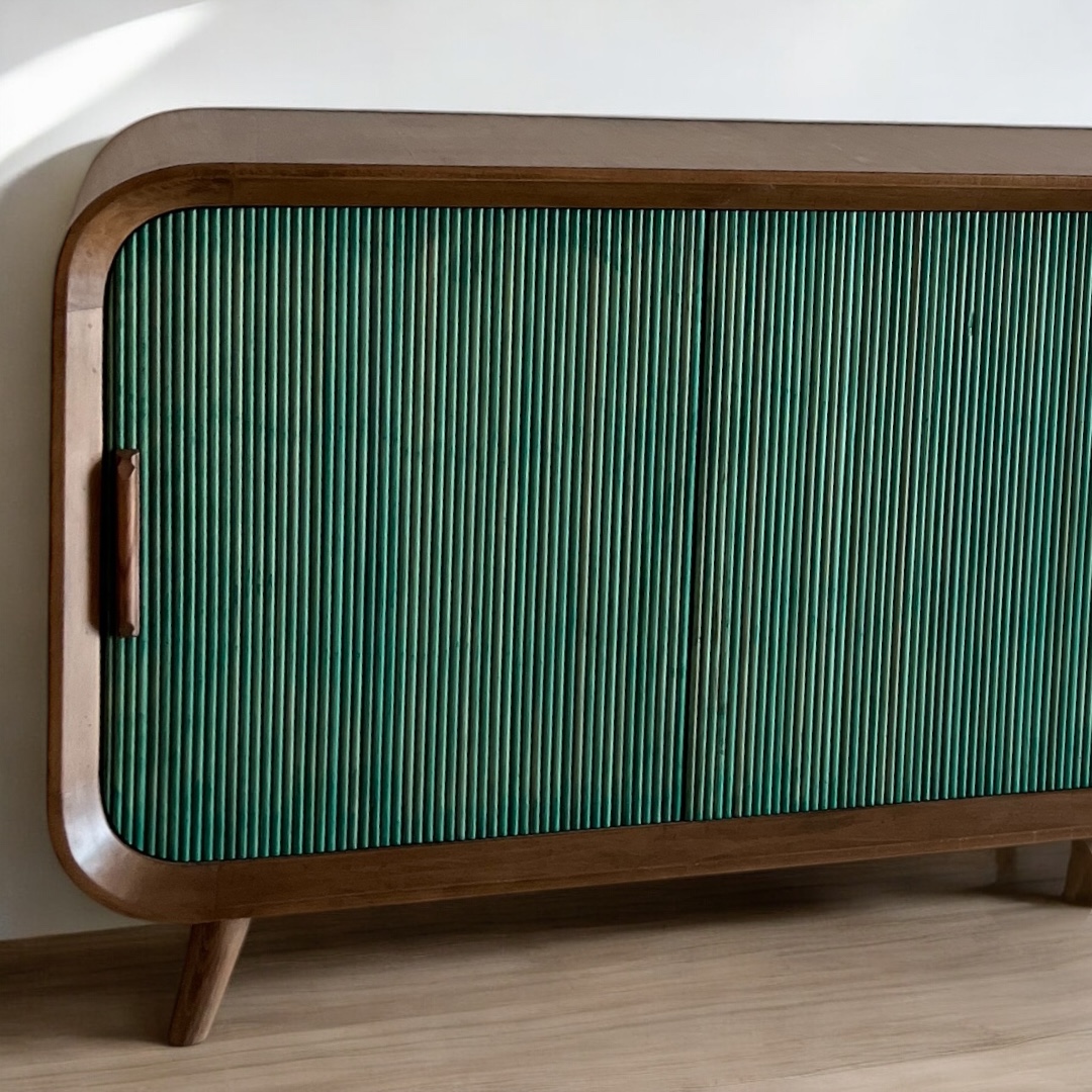 Retro — Dining sideboards — Material: Massive Beech wood +Natural Blockboard — Veneer: Natural Beech — 3