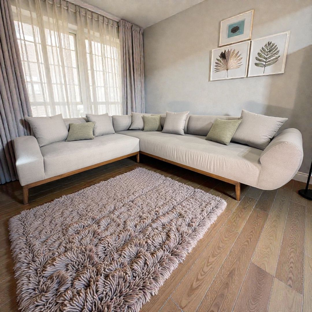 كنبة — Odette Sofa — الخامة: خشب زان مصمت — الهيكل: خشب زان مصمت — 1
