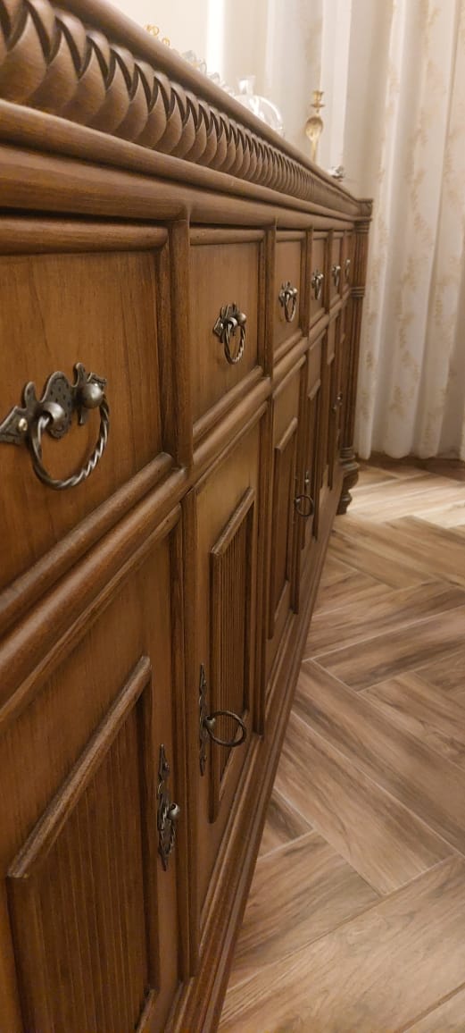 بوفيه سفرة — Heritage sideboard — الخامة: خشب زان مصمت +خشب كونتر طبيعي — القشرة: زان طبيعي — 2