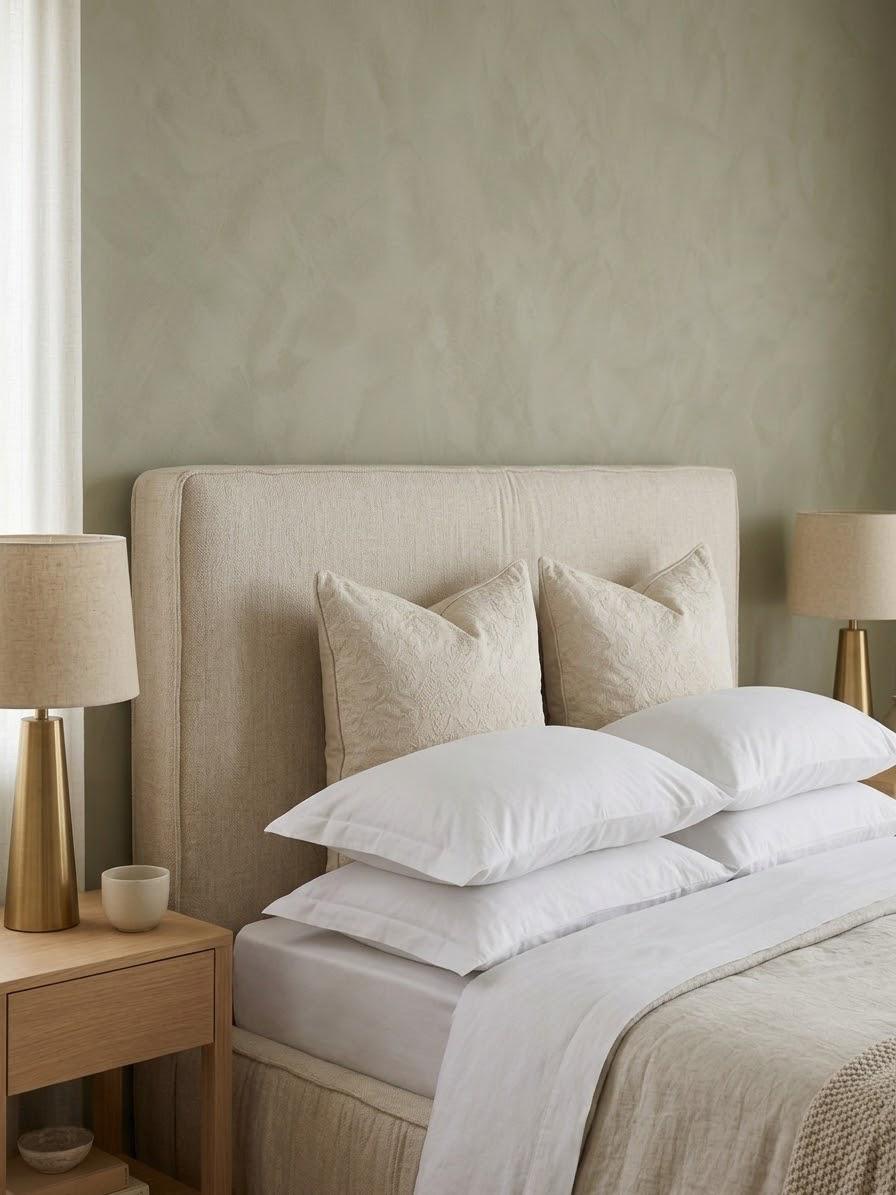 Marshmallow bed 120cm — Bed platform: Massive Pine wood 5cm thickness — Headboard: Natural blockboard + Massive Beech — 3