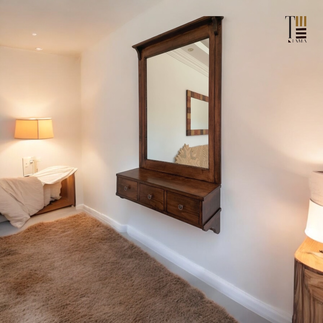 تسريحة — Classico dresser/Console — الخامة: زان مصمت + خشب كونتر طبيعي — القشرة: قشرة زان أو أرو أو جوز وفق الموديل واللون المطلوبين