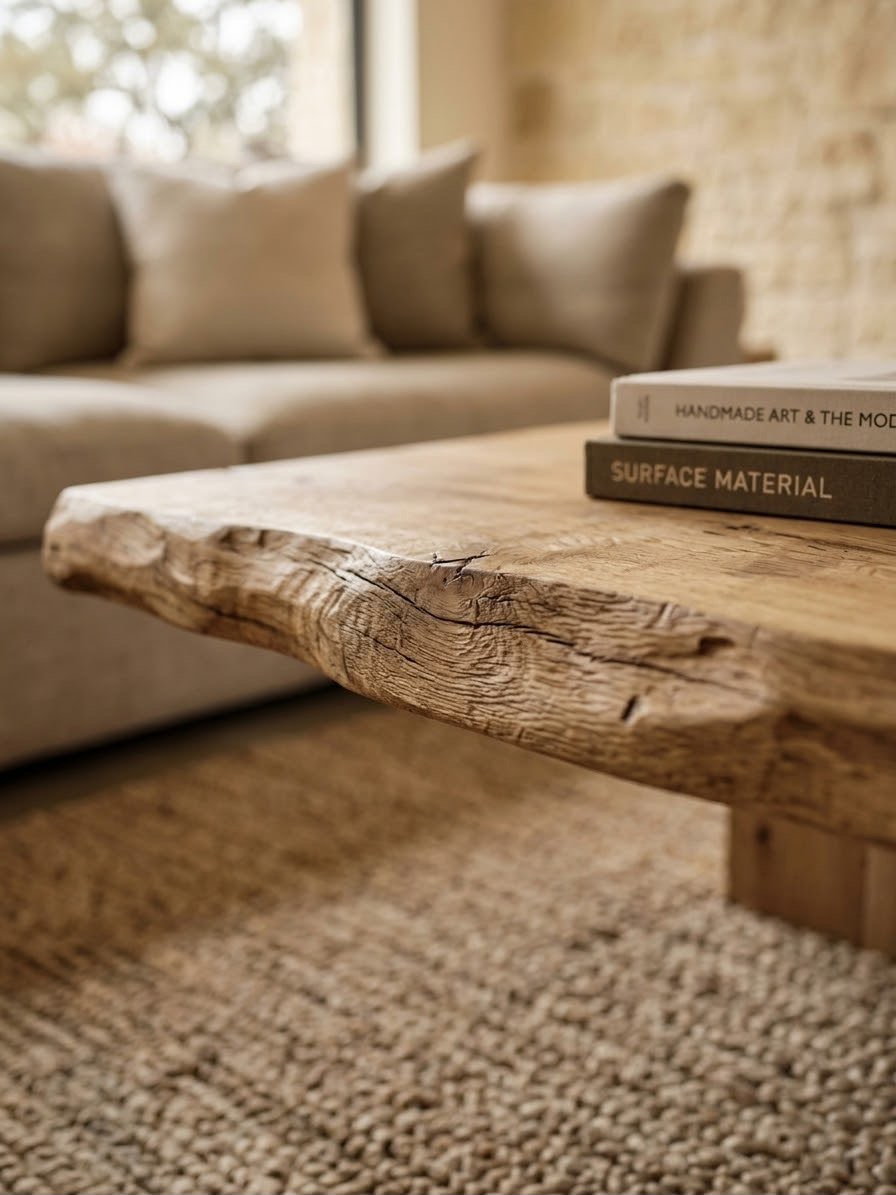 Tree story Oak coffee table — 2