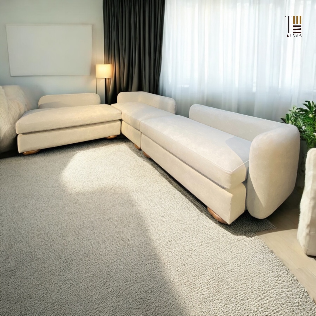 كنبة — Aurelia Sofa — الخامة: خشب زان مصمت — الهيكل: خشب زان مصمت — 5