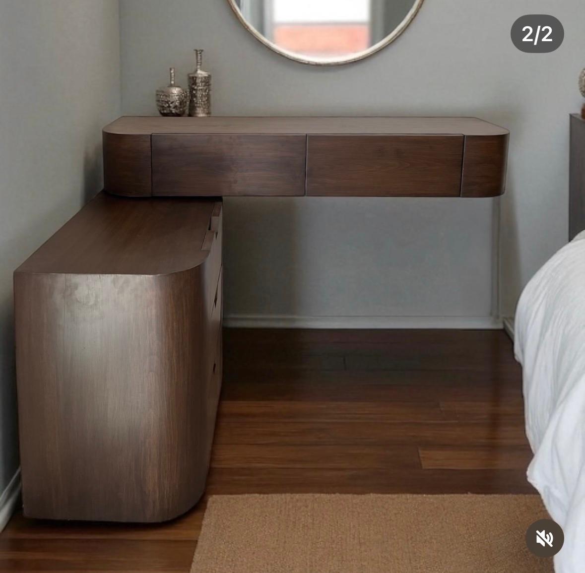Griden 02 — Dresser units — Material: Natural Blockboard + Massive Beech — Veneer: Beech — 2