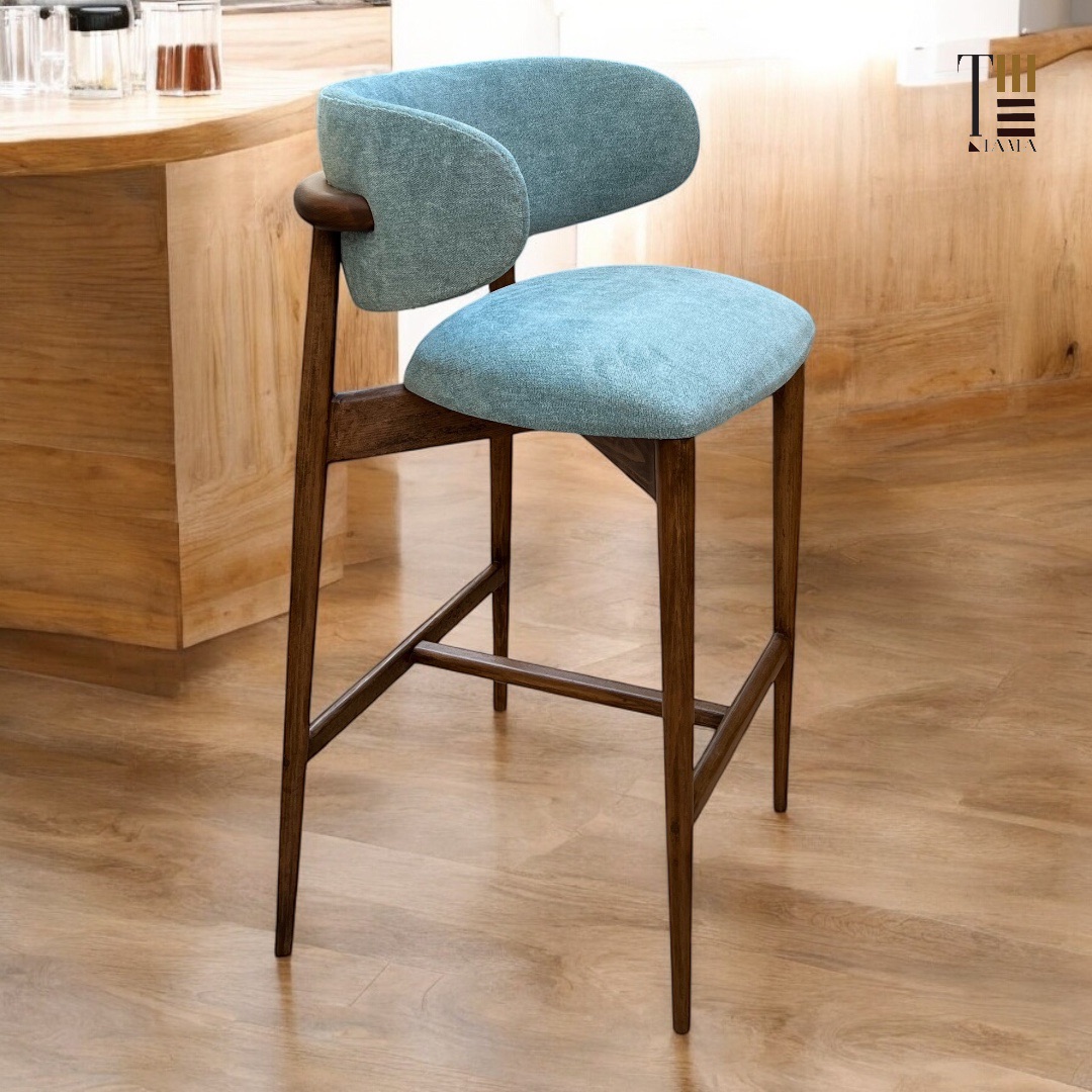 Nordic bar stool — Bar chairs — Material: Massive Romanian Beech grade AB high