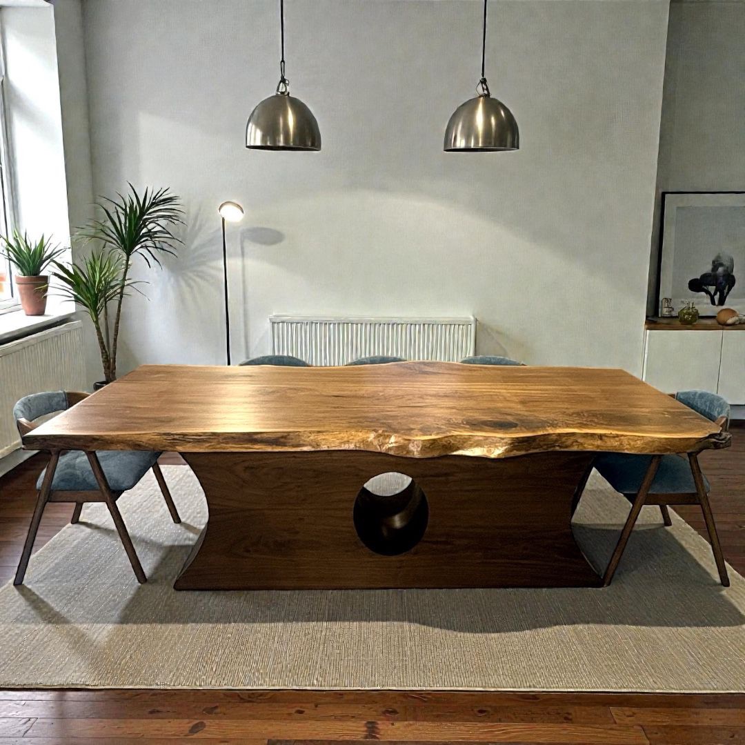 طاولة سفرة — Wild Walnut — 3