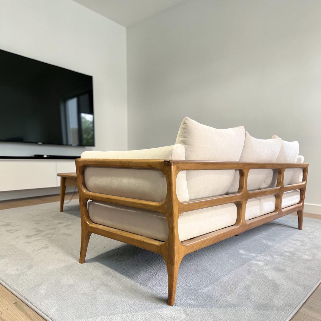 كنبة — Atomic Sofa — الخامة: خشب زان مصمت — الهيكل: زان مصمت — 5