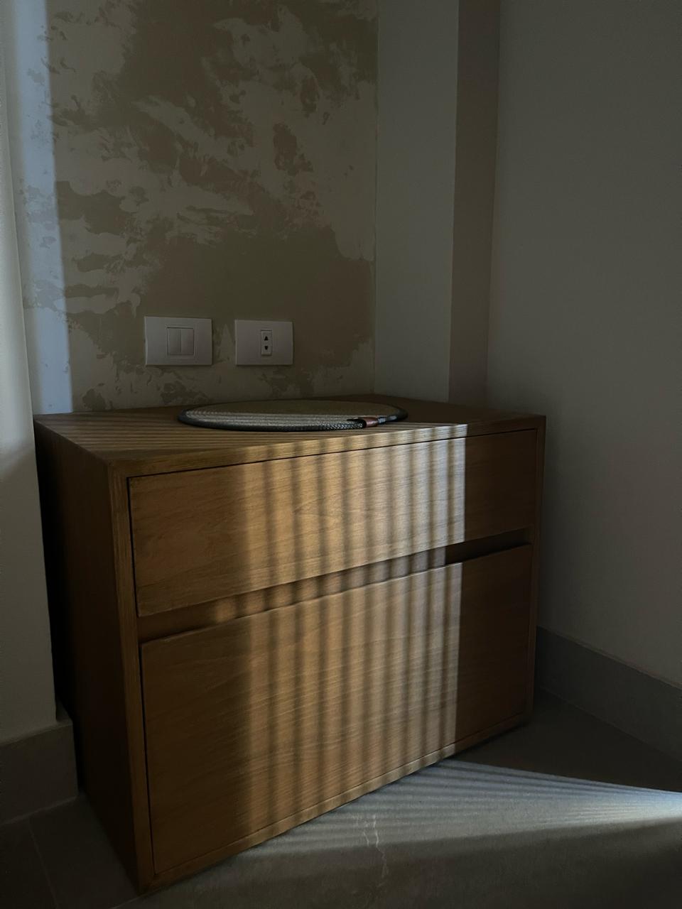 Sabi Bed 02 — Bed platform: Massive Beech wood — Headboard: Natural blockboard Beech veneer — 4