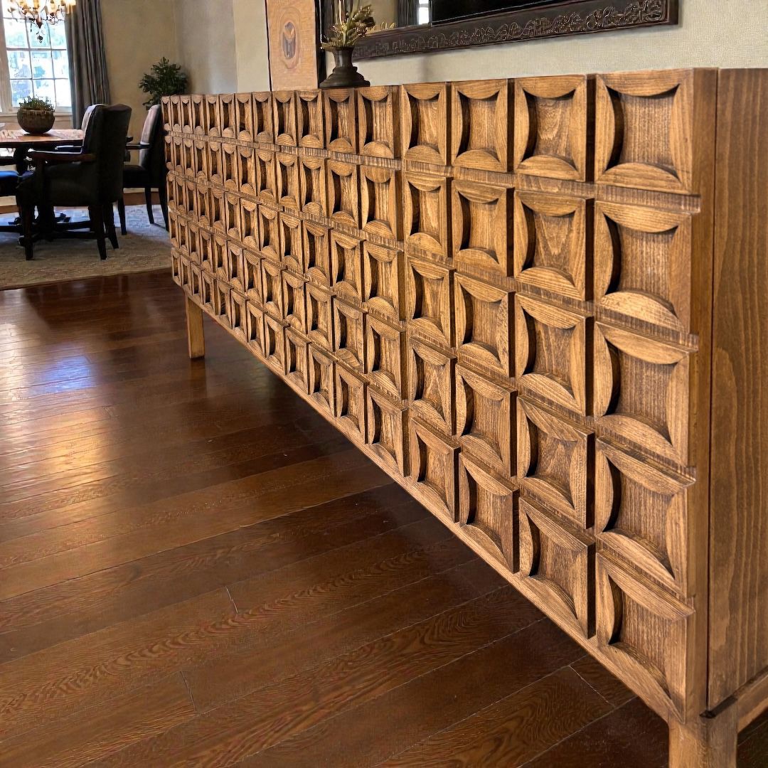Credenza "Original" — Dining sideboards — Material: Massive Beech wood +Natural Blockboard — Veneer: Natural Beech — 2