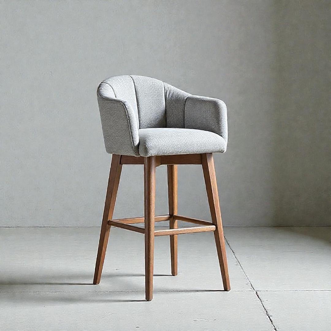 Oslo bar stool — Bar chairs — Material: Massive Romanian Beech grade AB high