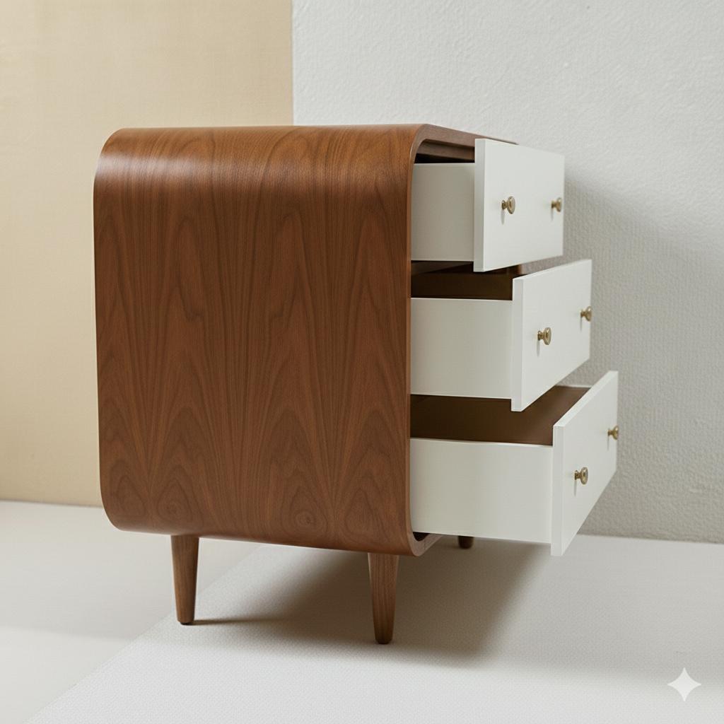 Lucent dresser — Dresser units — Material: Natural Blockboard — Veneer: Oak — 2