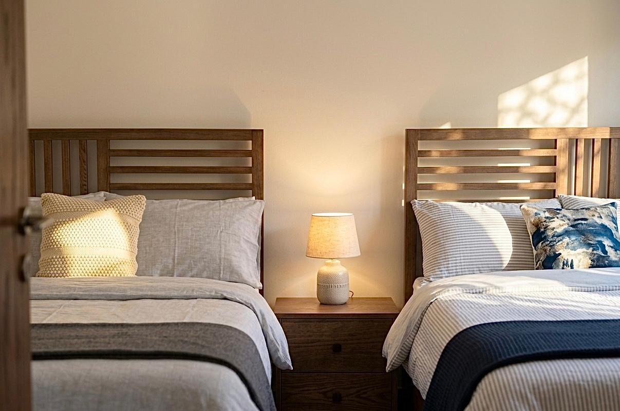 Behind bars — Beds — Bed platform: Massive Beech wood — Headboard: Massive Beech — 3
