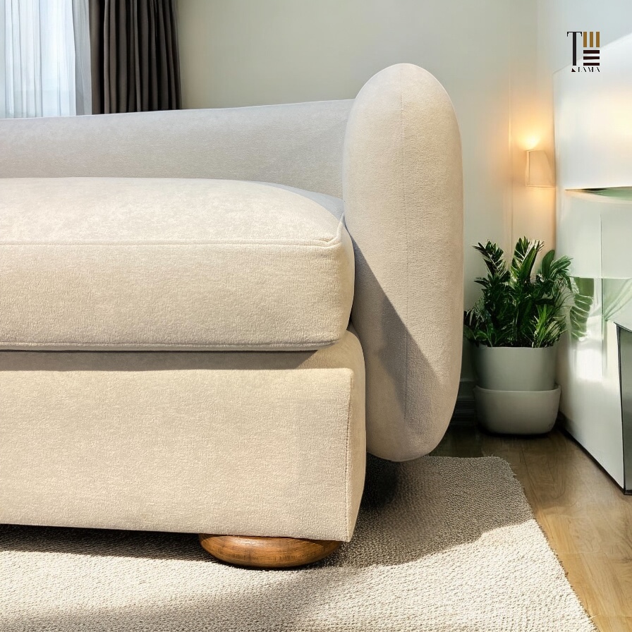 كنبة — Aurelia Sofa — الخامة: خشب زان مصمت — الهيكل: خشب زان مصمت — 4