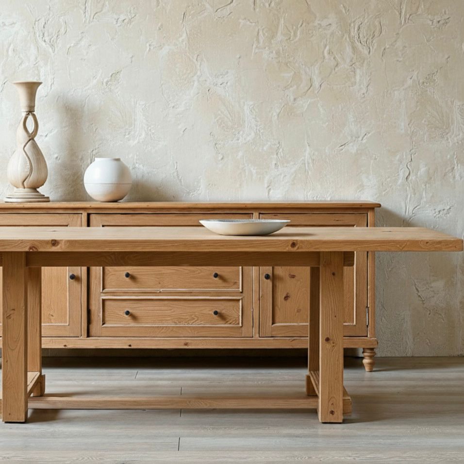 Barn Pine — Dining sideboards — Material: Massive Pine wood — Veneer: Natural Beech — 2