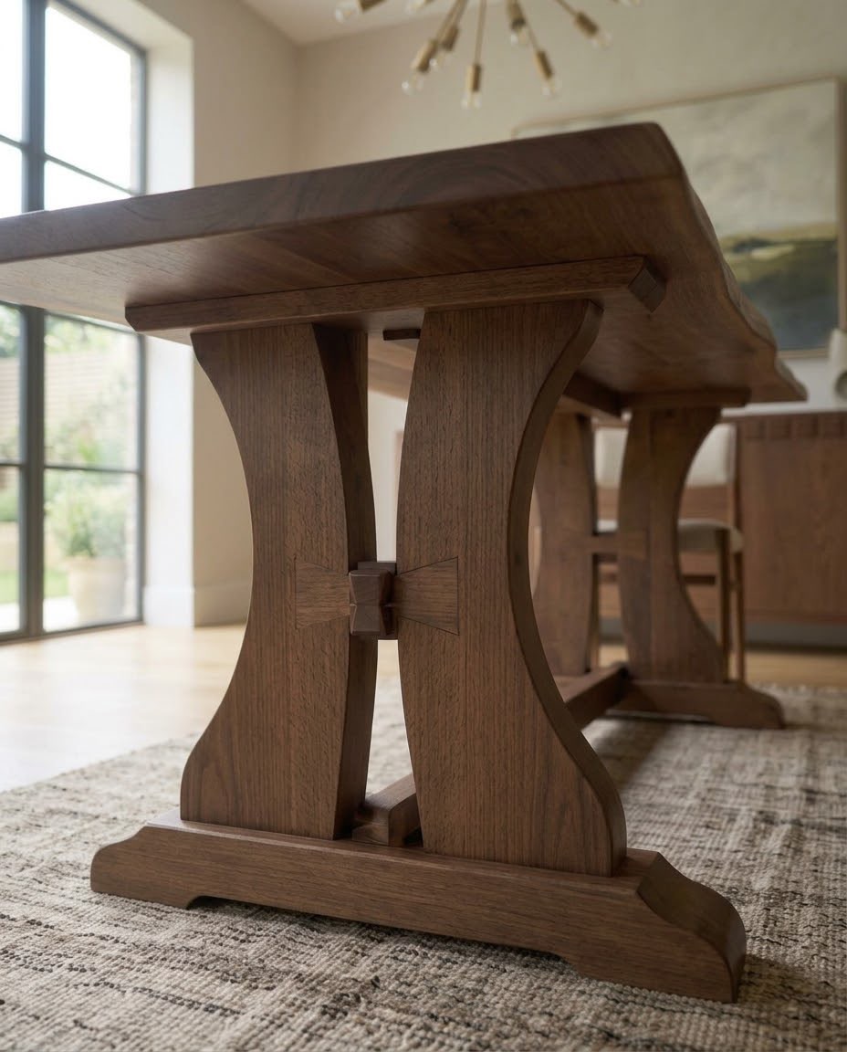 Afro cottage dining table — 2