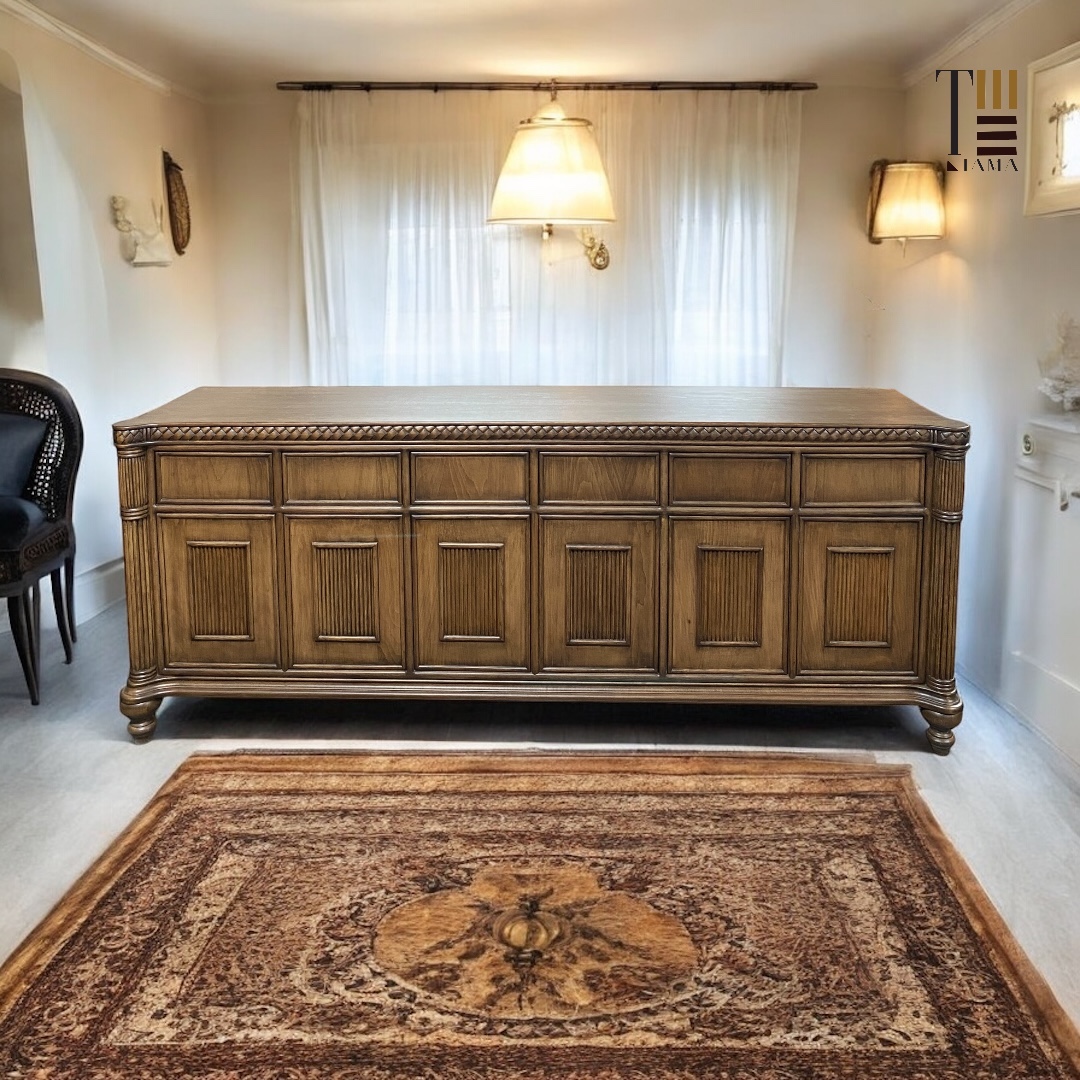 بوفيه سفرة — Heritage sideboard — الخامة: خشب زان مصمت +خشب كونتر طبيعي — القشرة: زان طبيعي — 3