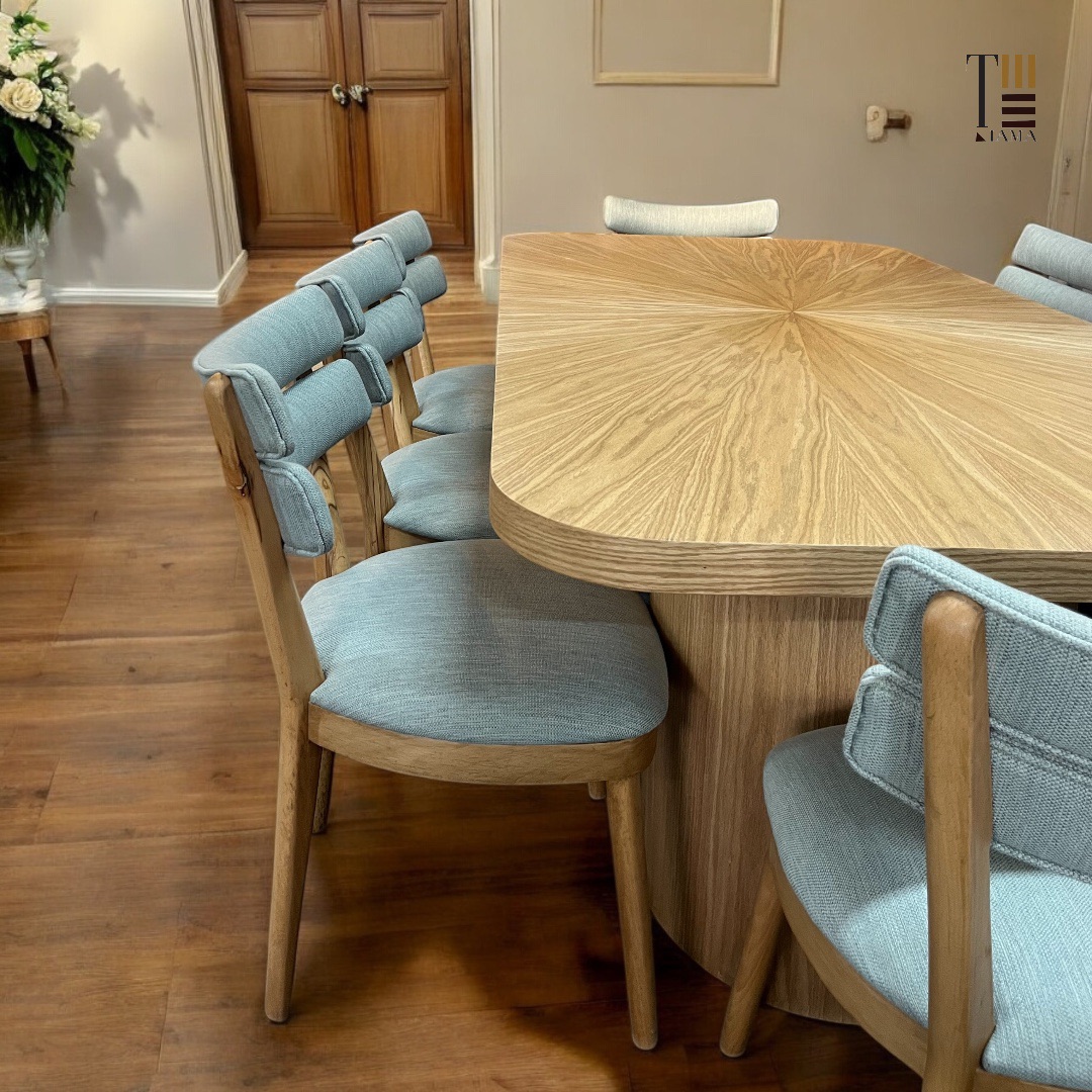 Galaxy dining table Oak veneer — 2