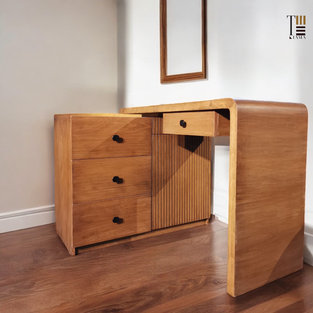 Modesto — Dresser units — Material: Natural Blockboard — Veneer: Natrual Oak — 3