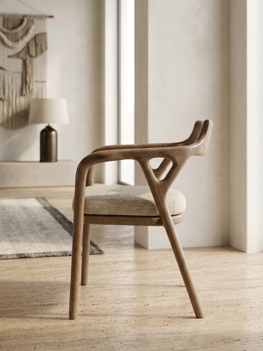 Krohn — Dining chairs — Material: Massive Romanian Beech grade AB high — 2