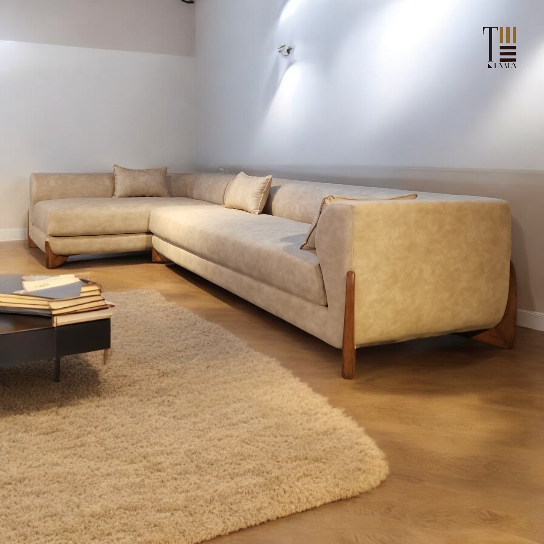 كنبة — Vesper Sofa — الخامة: خشب زان مصمت — الهيكل: خشب زان مصمت — 3