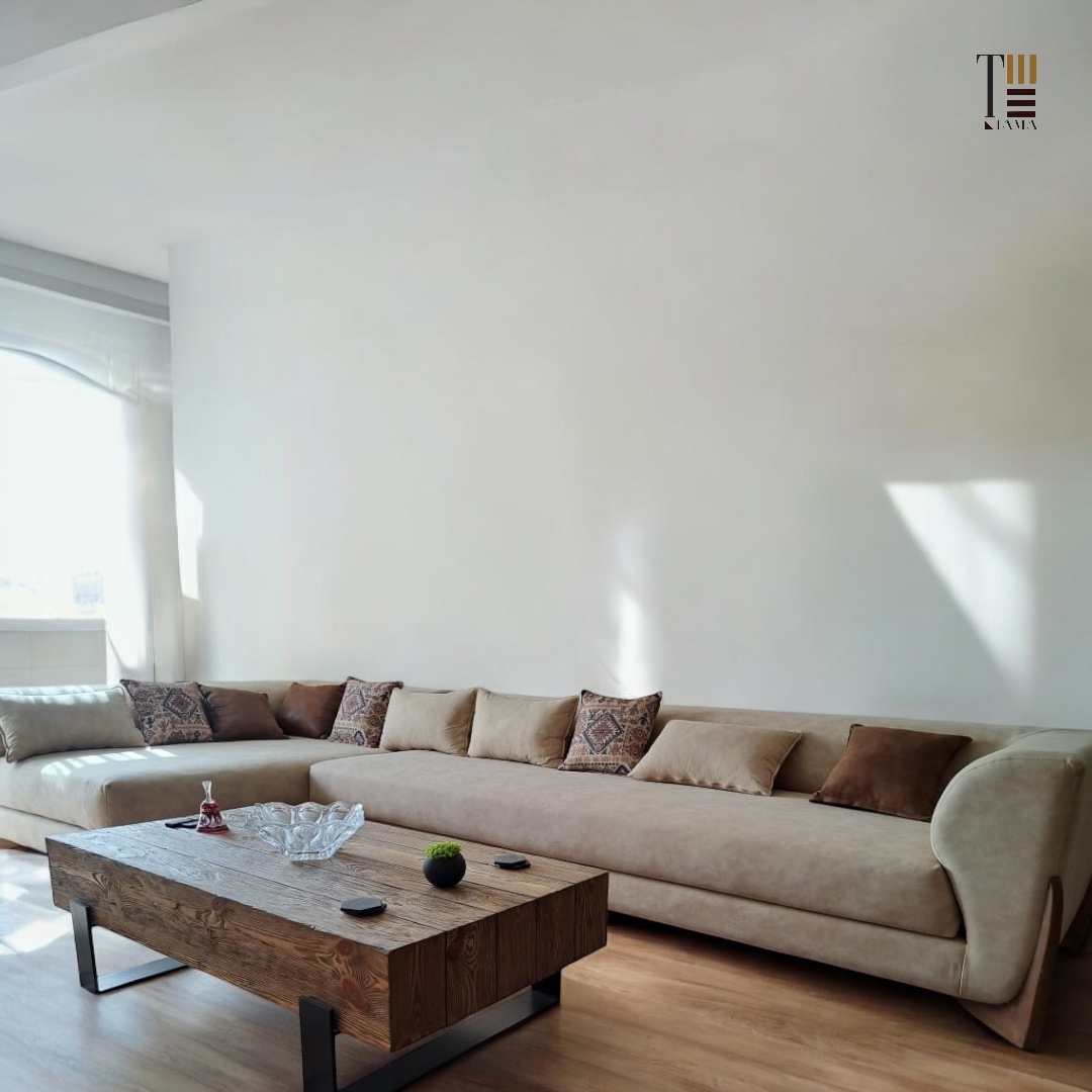 كنبة — Vesper Sofa — الخامة: خشب زان مصمت — الهيكل: خشب زان مصمت — 1