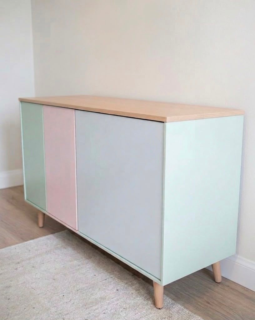 بوفيه سفرة — Eclectic sideboard — الخامة: HPL — القشرة: HPL — 2