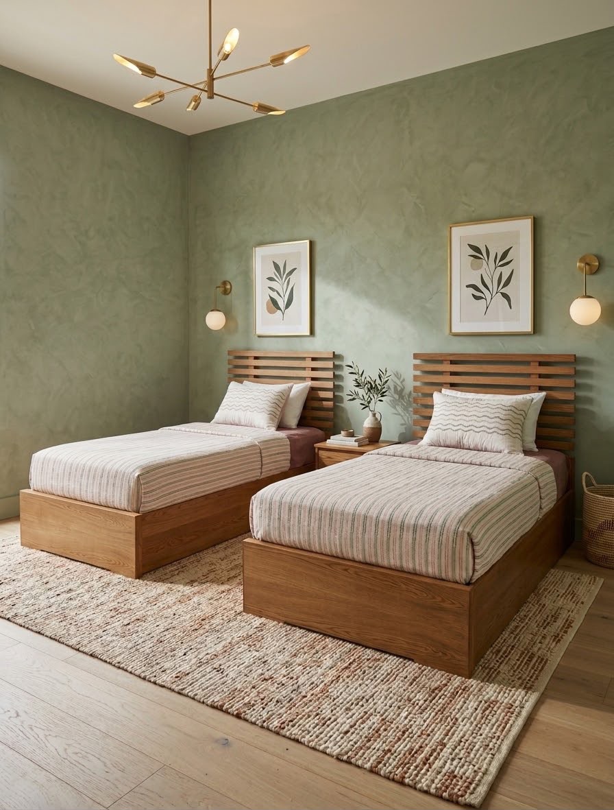 Behind Bars bed 02 — Bed platform: Massive Beech wood — Headboard: Massive Beech