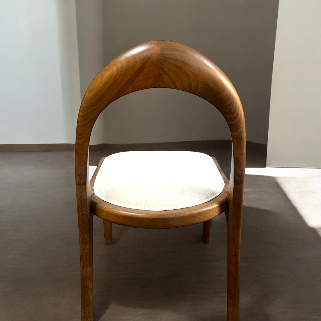 Aurora dining chair — Material: Massive Romanian Beech grade AB high — 4