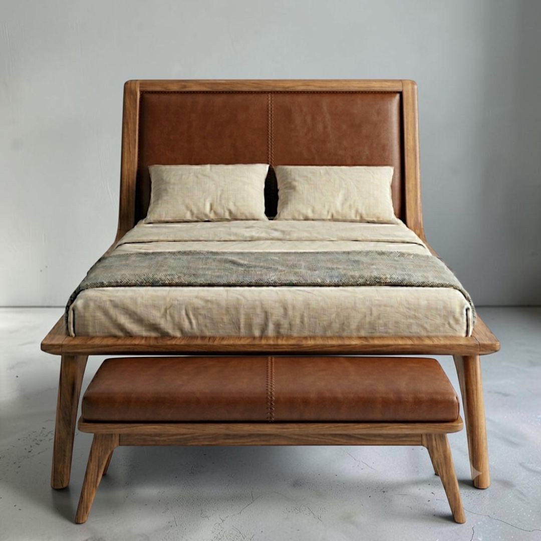 Cowboy Bed banquette — Material: Massive Beech wood