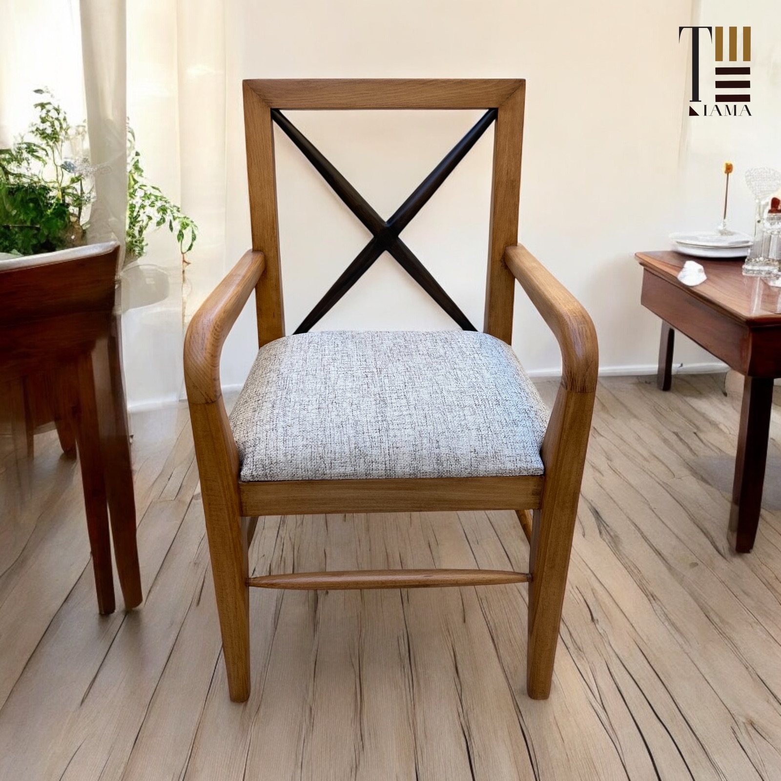 The Cavelier Armchair — Material: Massive Romanian Beech wood — Structure: Massive Romanian Beech wood — 2