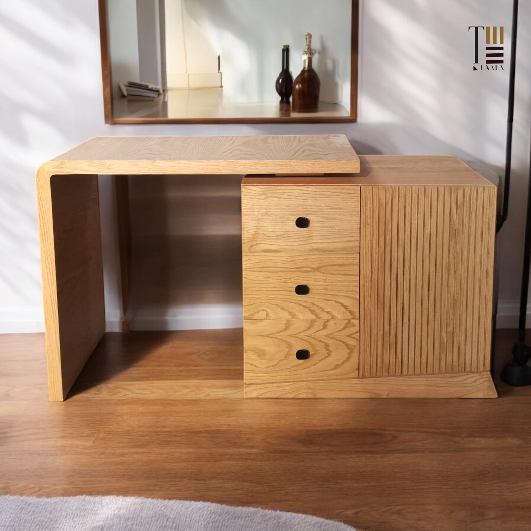 Modesto — Dresser units — Material: Natural Blockboard — Veneer: Natrual Oak — 1