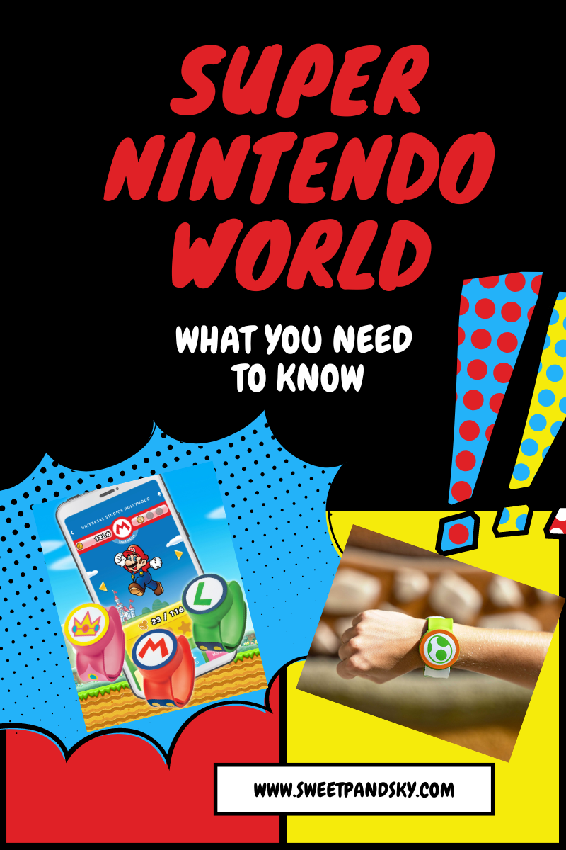 Super Nintendo World at Universal Studios Power Up Band